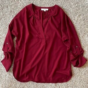 NWOT Red Two by Vince Camuto top
